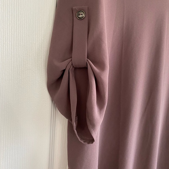 Lush taupe tunic top, size medium - Picture 8 of 8